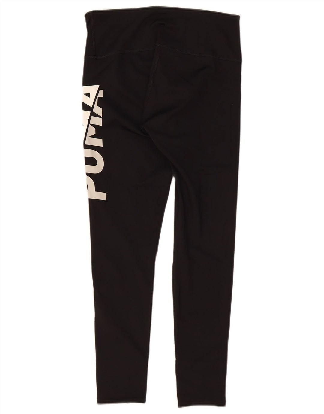 Puma Womens Graphic Leggings UK 10 Small Schwarz Polyester