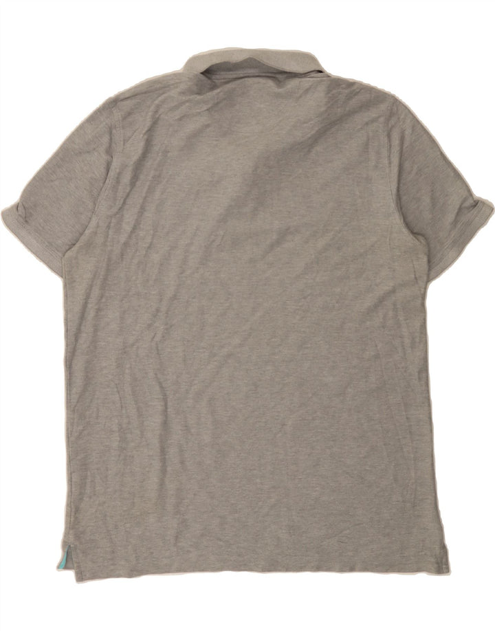 IZOD Mens Polo Shirt XL Grey Cotton Vintage Izod and Second-Hand Izod from Messina Hembry 