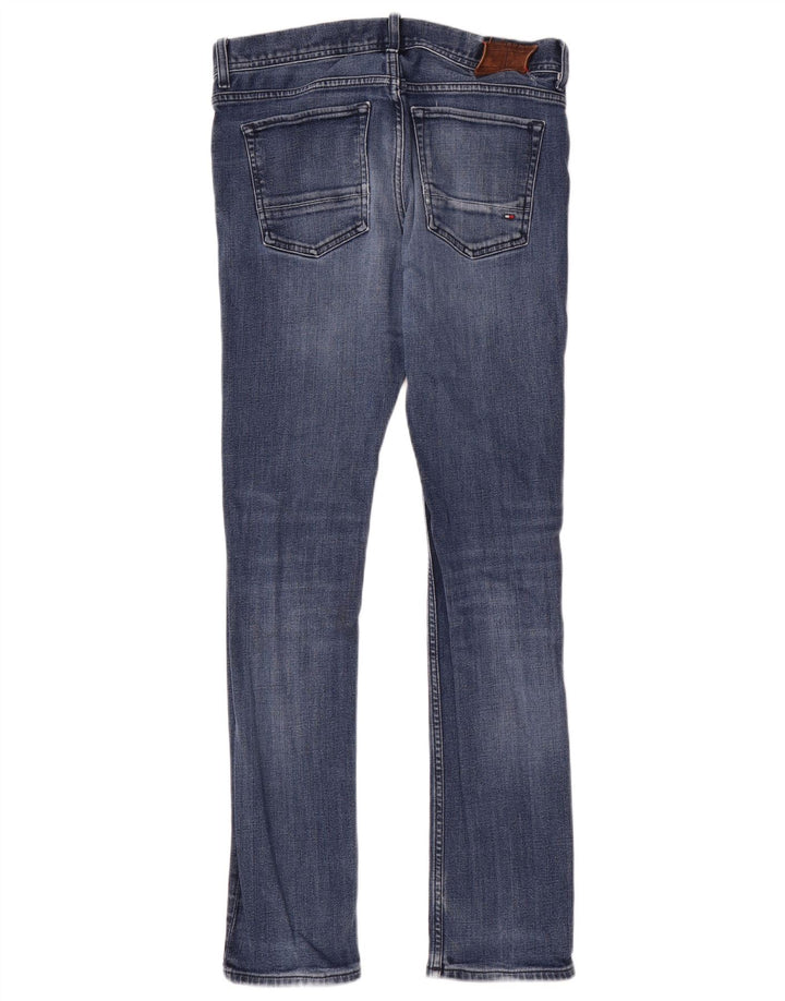 Tommy Hilfiger Damen Bleecker Slim Jeans W30 L32 Blaue Baumwolle