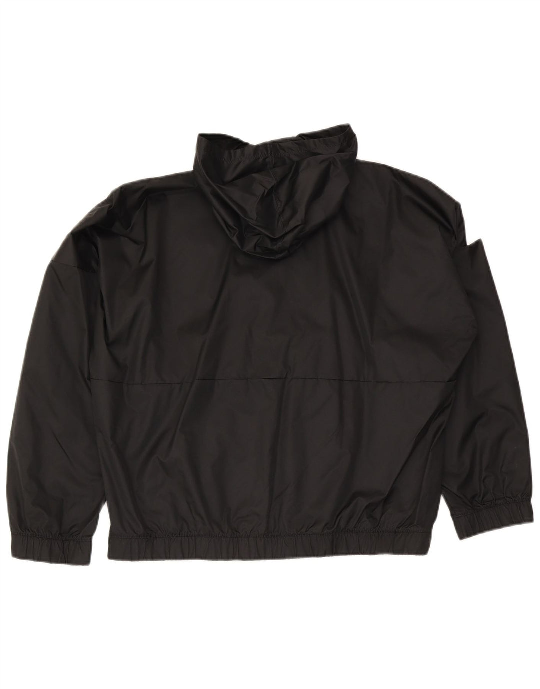 Reebok Damen-Trainingsanzug mit Kapuze, übergroß, Jacke, Gr. 16/18, Größe L, Schwarz