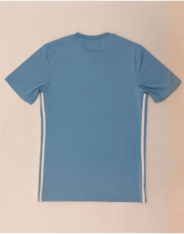 Adidas Herren Aeroready Slim Fit T-Shirt Top Small Blau Polyester