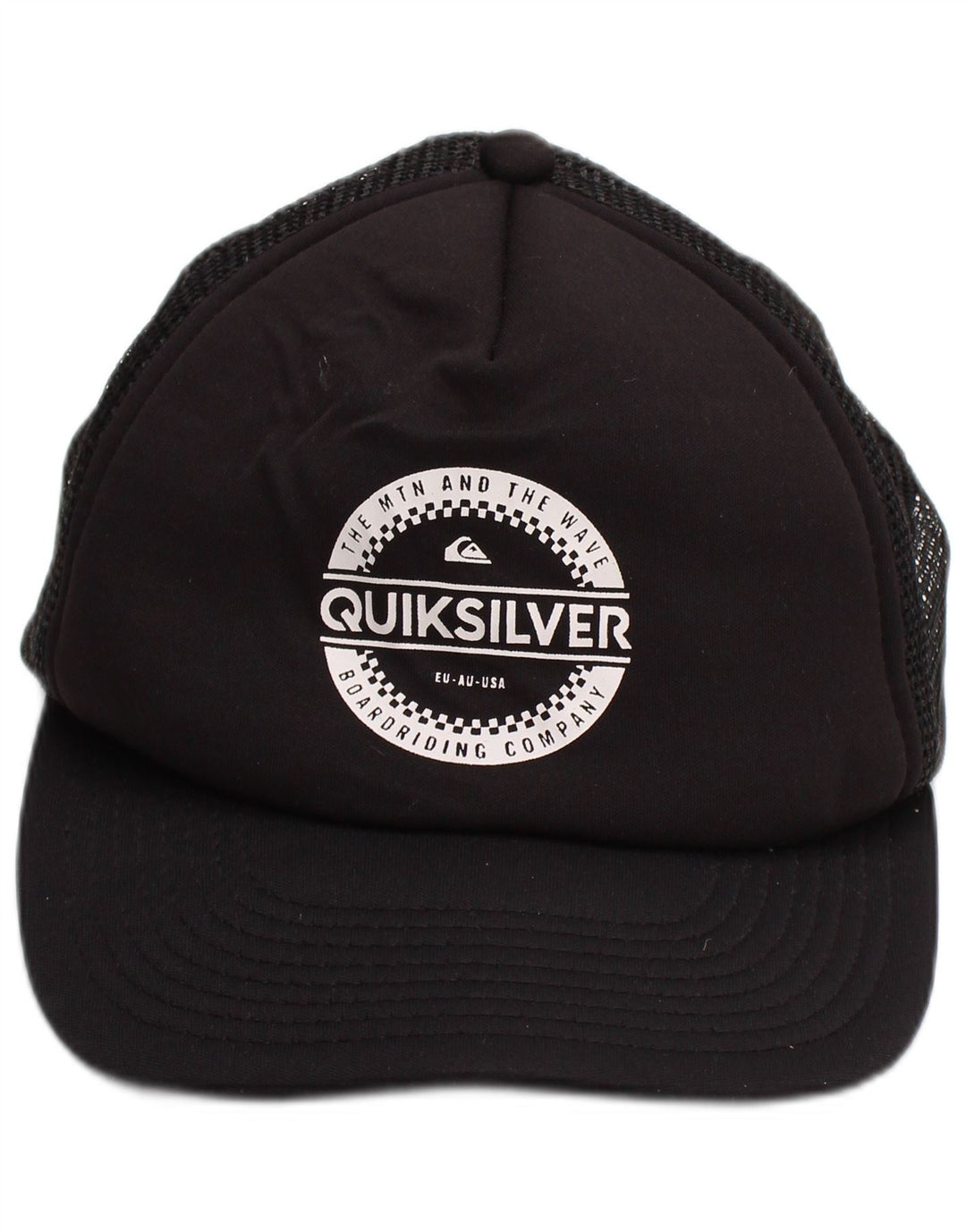 QUIKSILVER Mens Graphic Trucker Cap One Size Black Sports