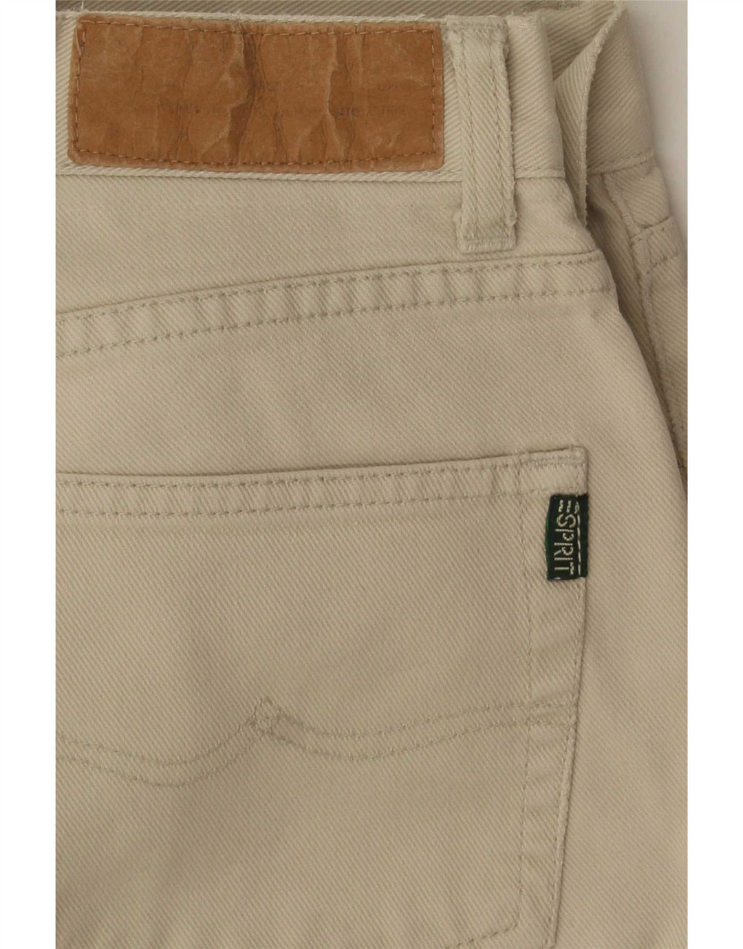 Esprit Damen Tapered Jeans W25 L29 Beige