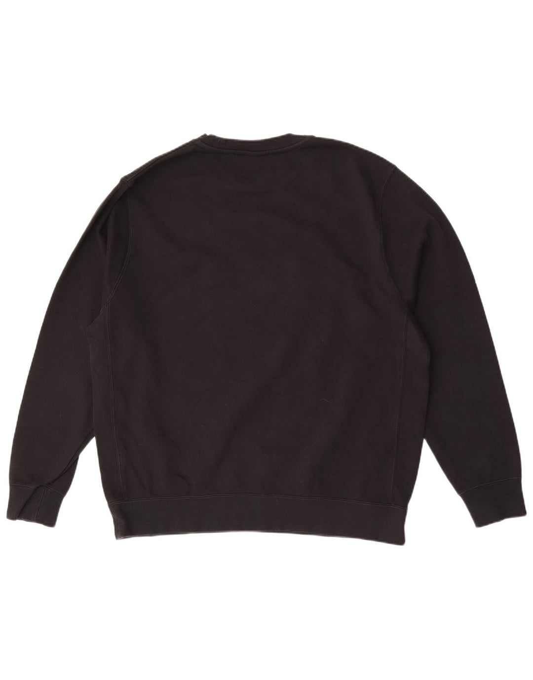 Nike Herren-Sweatshirt-Pullover, groß, schwarze Baumwolle