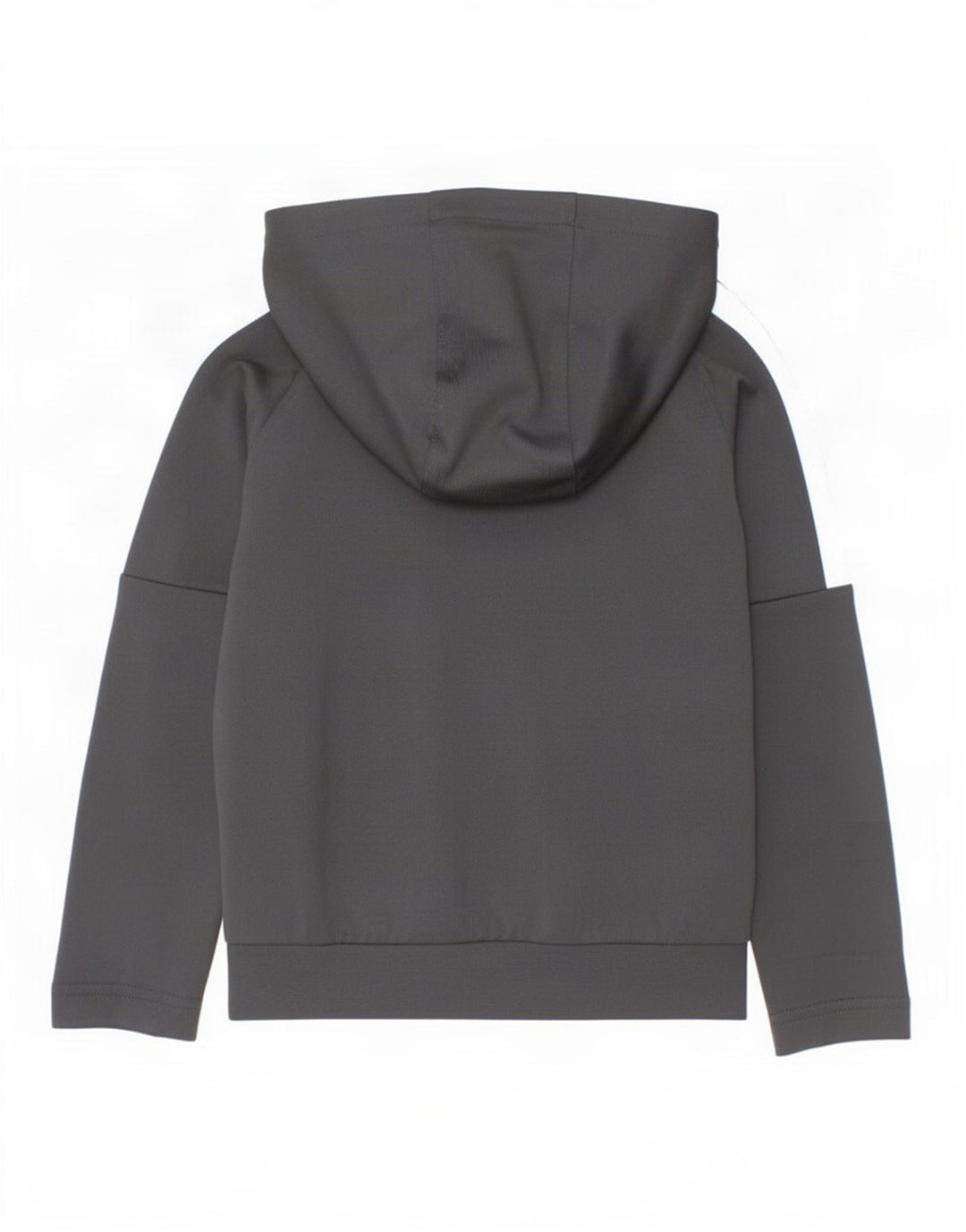 Nike Jungen-Kapuzenpullover mit Reißverschluss, 4–5 Jahre, Größe S, Schwarz, Colourblock-Polyester