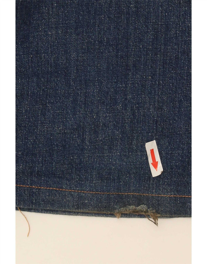 Lee Damen Leola Bootcut Jeans W27 L35 Blaue Baumwolle