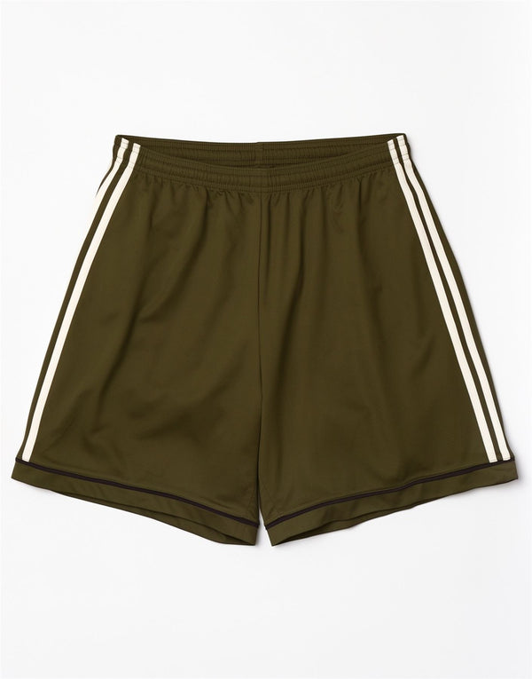 Adidas Herren Climalite Sport Shorts Large Khaki Polyester Sport
