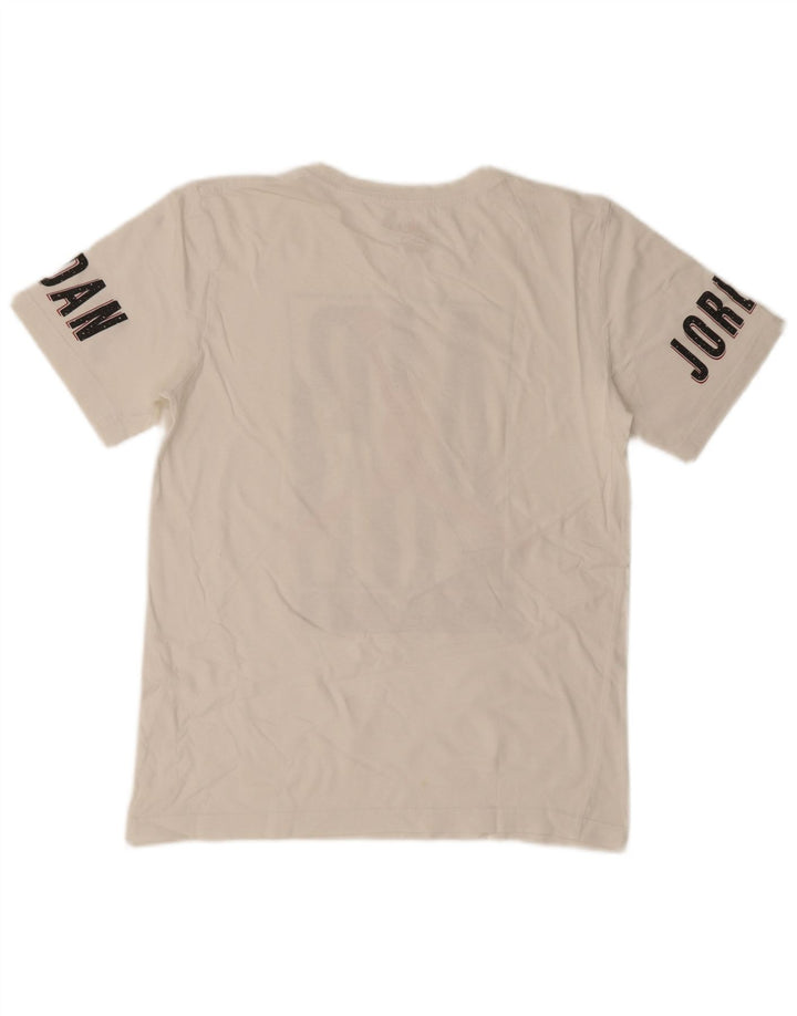 Jordan Jungen T-Shirt mit Grafik, 13–14 Jahre, XL, Weiß