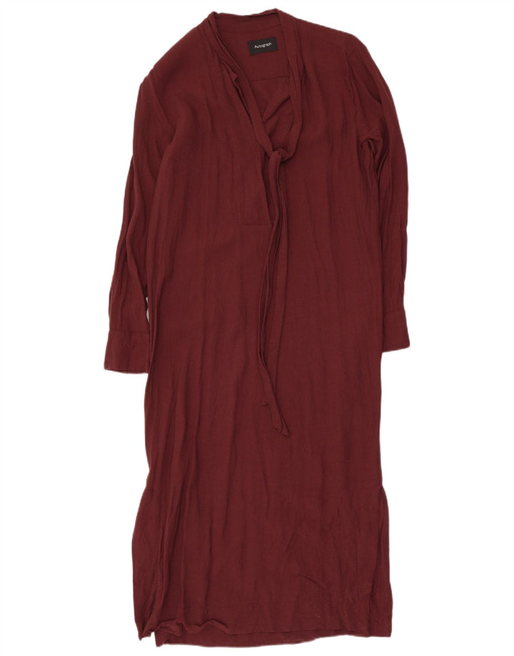 Marks & Spencer Damen Autograph Maxikleid UK 10 Small Burgund