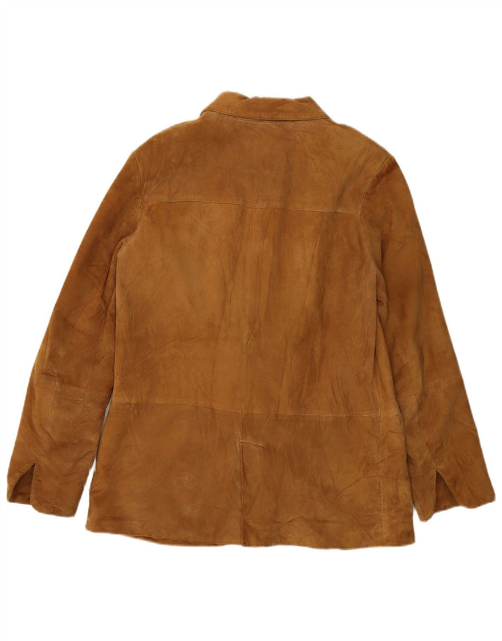 Conbipel Damen Wildlederjacke IT 44 Mittelbeige