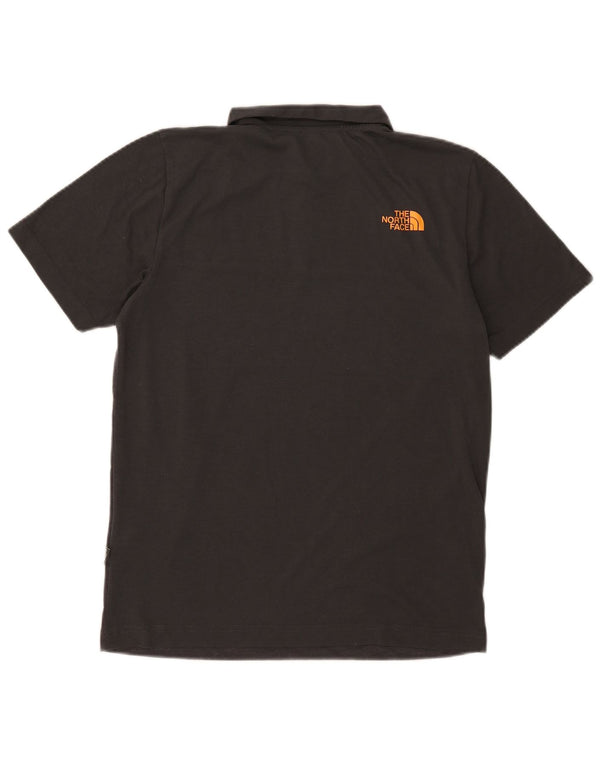 The North Face Herren-Poloshirt, Größe S, Grau, Polyester