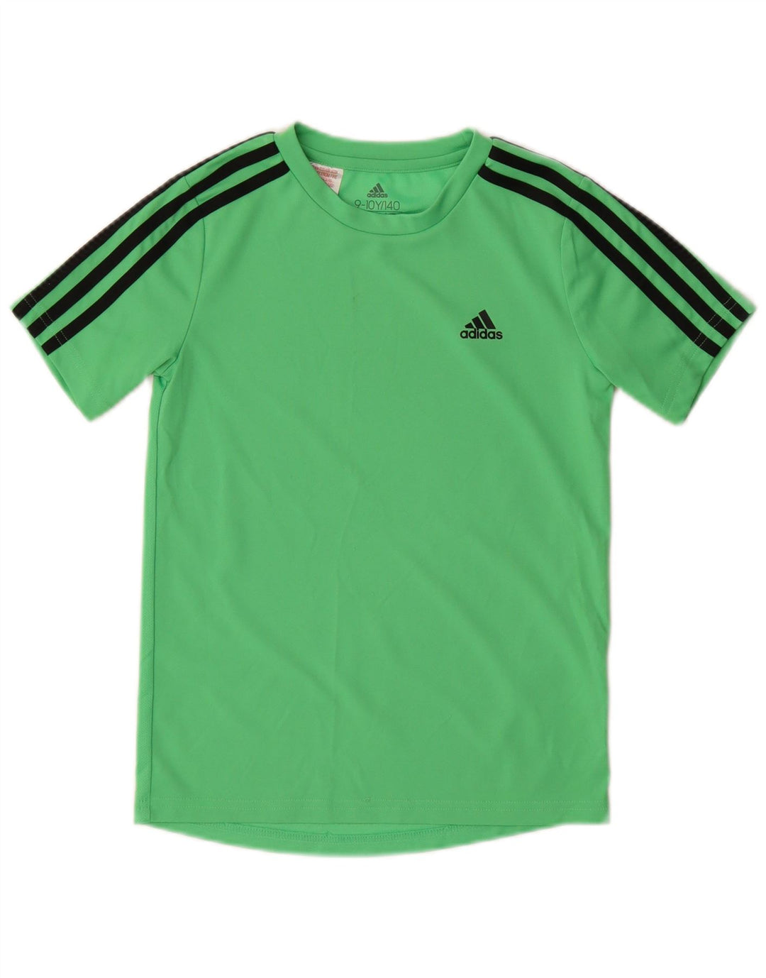 Adidas Jungen Aeroready T-Shirt Top 9–10 Jahre, grünes Polyester
