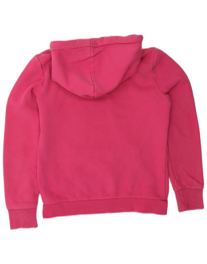 SUPERDRY Damen-Kapuzenpullover mit Grafik, UK 10, Größe S, Rosa, Baumwolle