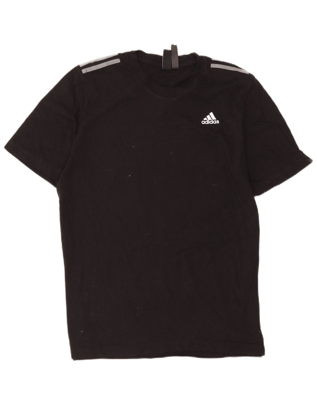 Adidas Herren T-Shirt Top Medium Schwarz Baumwolle