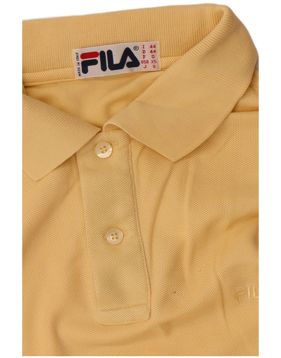 Fila Herren Poloshirt XS Gelb