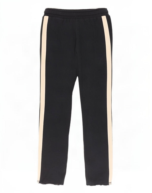 Superdry Slim-Fit-Trainingshose für Damen, UK 10, Größe S, Schwarz, Farbblock