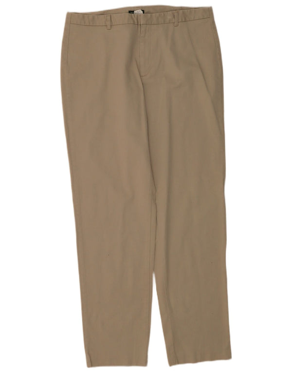 Dockers Damen-Hose mit hoher Taille, schmal, Freizeithose, US 16, 2XL, W32, L30, Beige