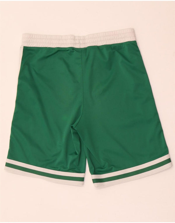 Adidas Boston Celtics Sportshorts für Jungen, 11–12 Jahre, grünes Farbblockdesign