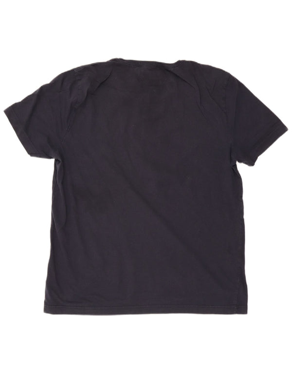 Tommy Hilfiger Herren T-Shirt Top 2XL Marineblau Baumwolle