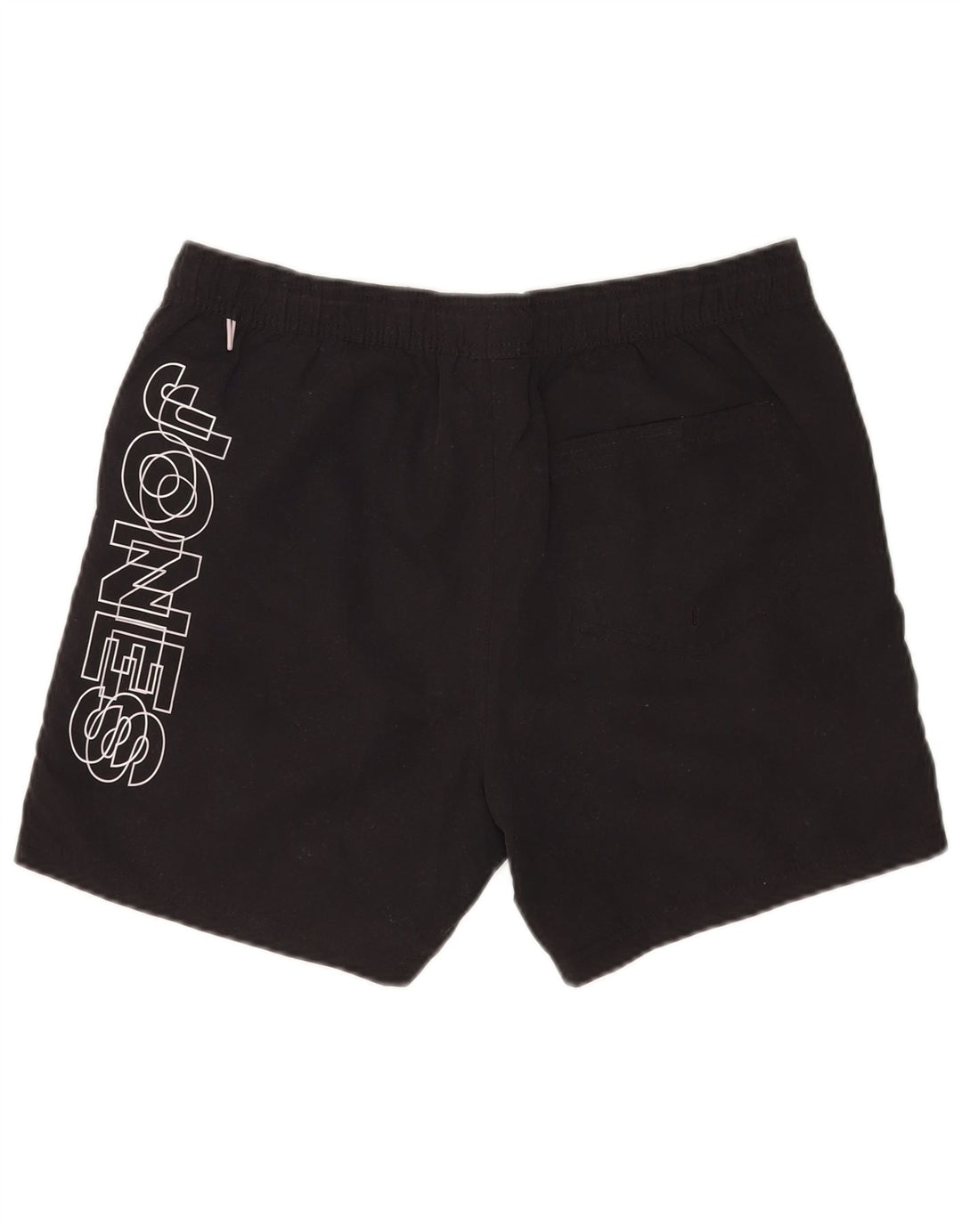 Jack & Jones Herren Badeshorts mit Grafik, Mittelschwarz, Polyester