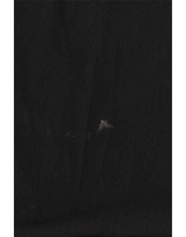 Marks & Spencer Herren-Anzughose, gerade, normal, W42, L29, Schwarz, Polyester