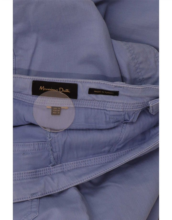 Massimo Dutti Herren Slim Freizeithose EU 40 Medium W31 L29 Blau