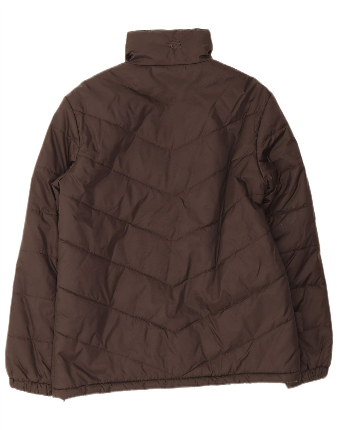 Mountain Essentials Damen Übergroße wattierte Jacke UK 10 Small Braun