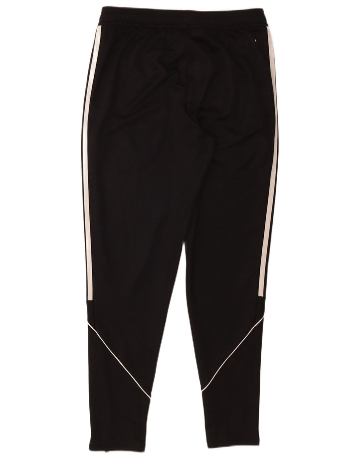 Adidas Herren-Trainingshose mit normaler Passform, mittelschwarzes Polyester
