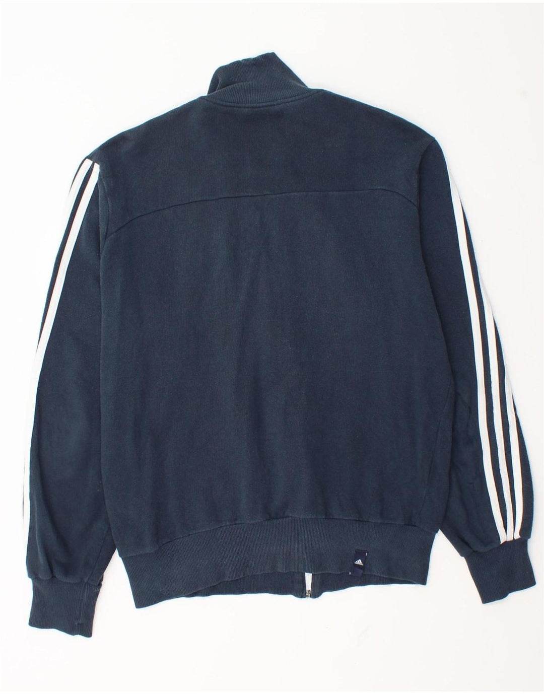 Adidas Herren-Trainingsanzug, UK, Größe 38/40, mittelmarineblaue Baumwolle