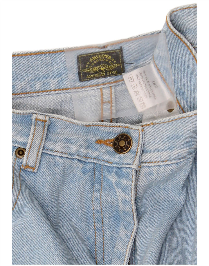 Arizona Damen Tapered Jeans W26 L32 Blaue Baumwolle