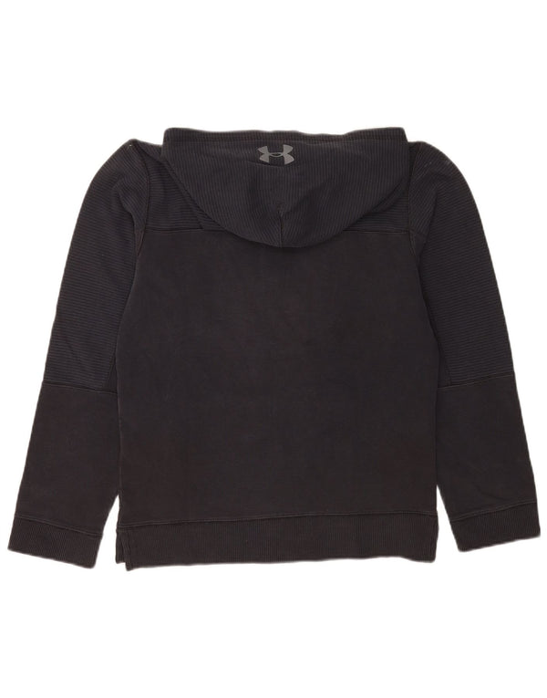 Under Armour Jungen Cold Gear Kapuzenpullover, 11–12 Jahre, Größe L, Schwarz
