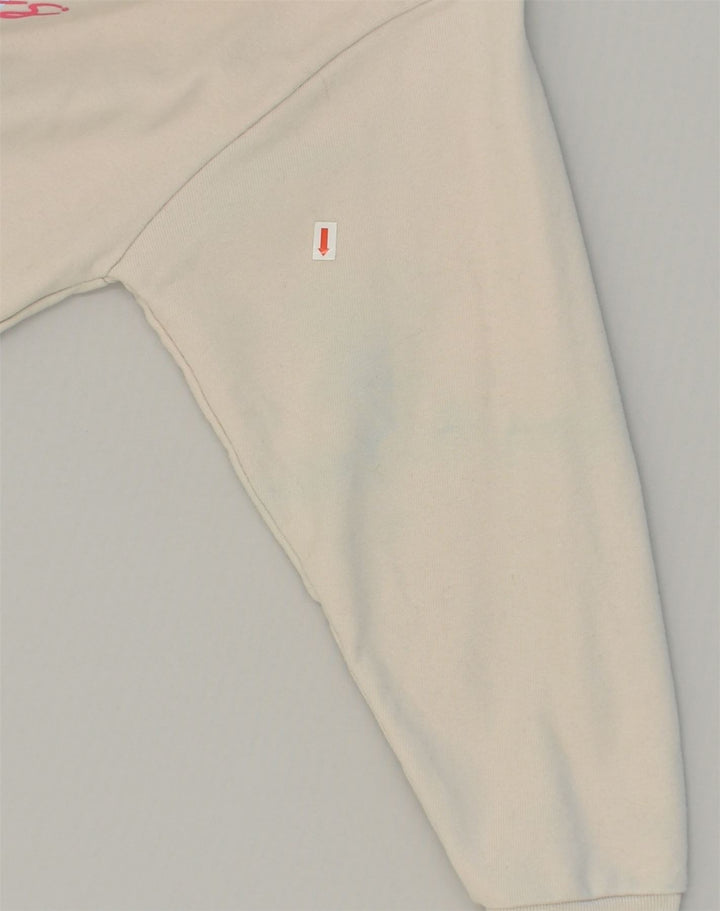 LEVI'S Womens San Francisco Graphic Sweatshirt Jumper UK 6 XS Grey Cotton | Vintage Levi's | Thrift | Second-Hand Levi's | Used Clothing | Messina Hembry 