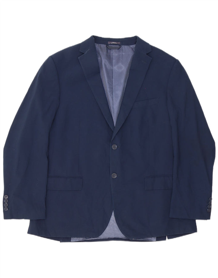 MARKS & SPENCER Herren-Blazer mit 2 Knöpfen, reguläre Passform, UK 44, XL, Marineblau