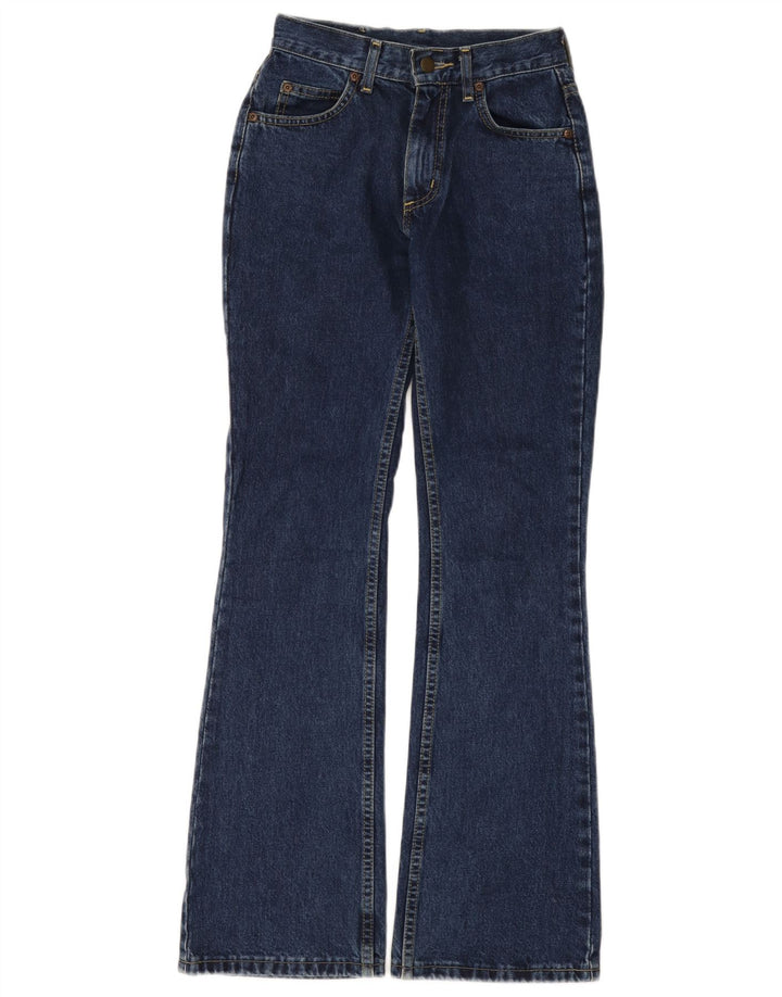 Lee Damen Schlagjeans W26 L32 Blaue Baumwolle