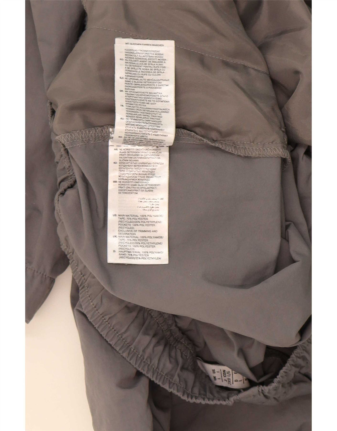 Adidas Herren Cargo-Trainingshose, Jogginghose, Größe L, Grau, Polyamid