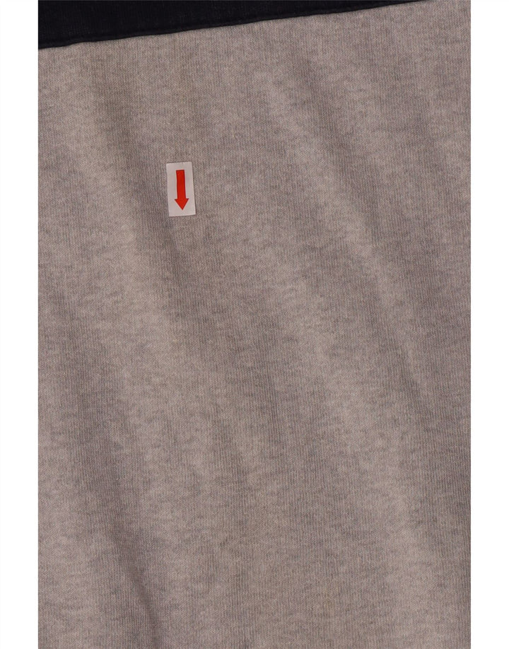 Adidas Herren Grafik-Sweatshirt-Pullover, groß, Grau, Farbblock