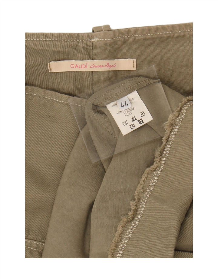 Gaudi Damen Cargorock EU 44 XL W36 Khaki Baumwolle