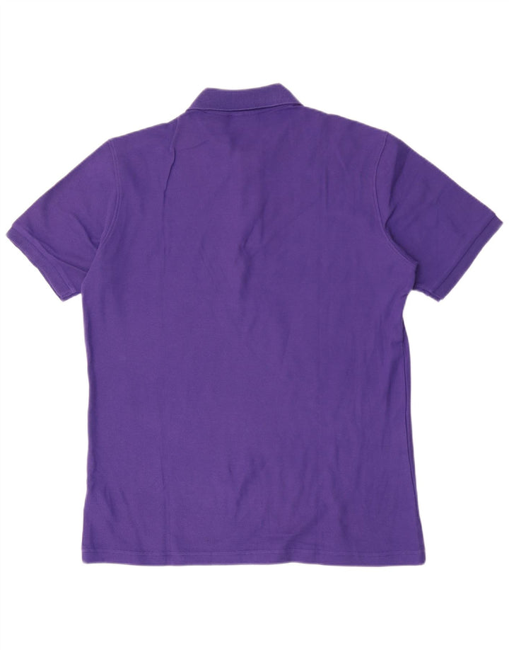 Fila Herren-Poloshirt aus mittelvioletter Baumwolle