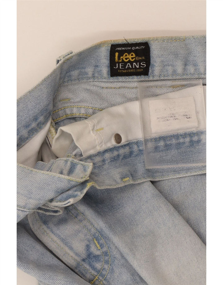 Lee Herren Straight Jeans W32 L32 Blaue Baumwolle
