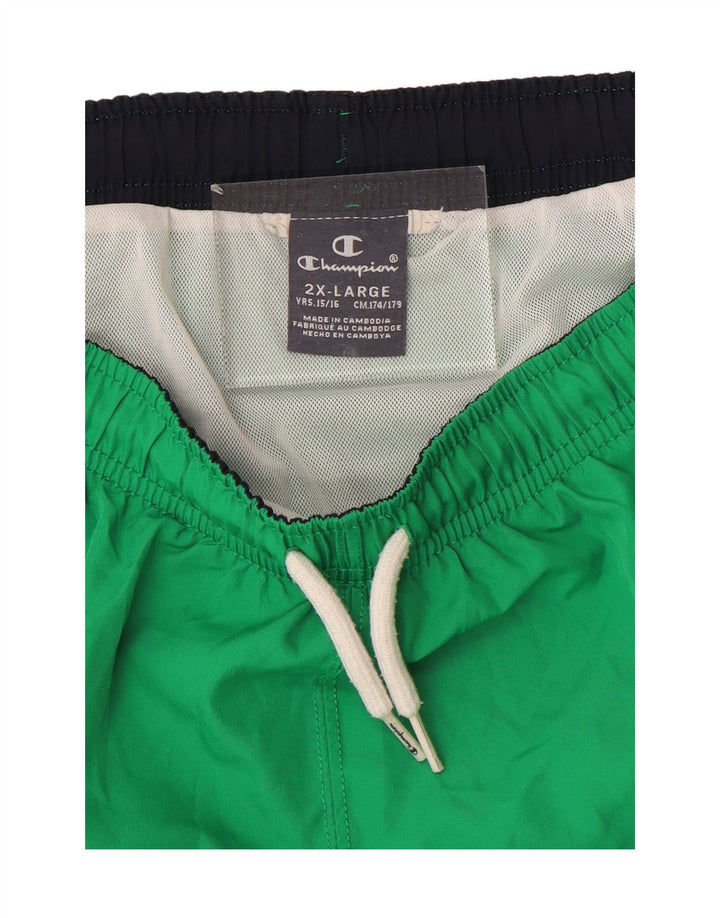 Champion Badeshorts für Jungen, 15–16 Jahre, 2XL, Grün