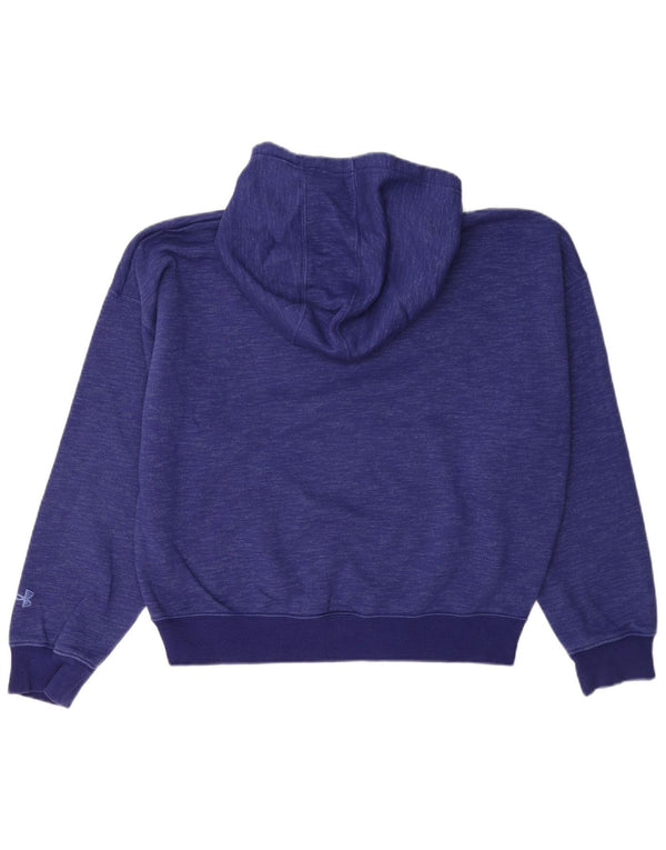 Under Armour Damen-Kapuzenpullover mit Grafik, übergroß, UK 14, mittleres Marineblau