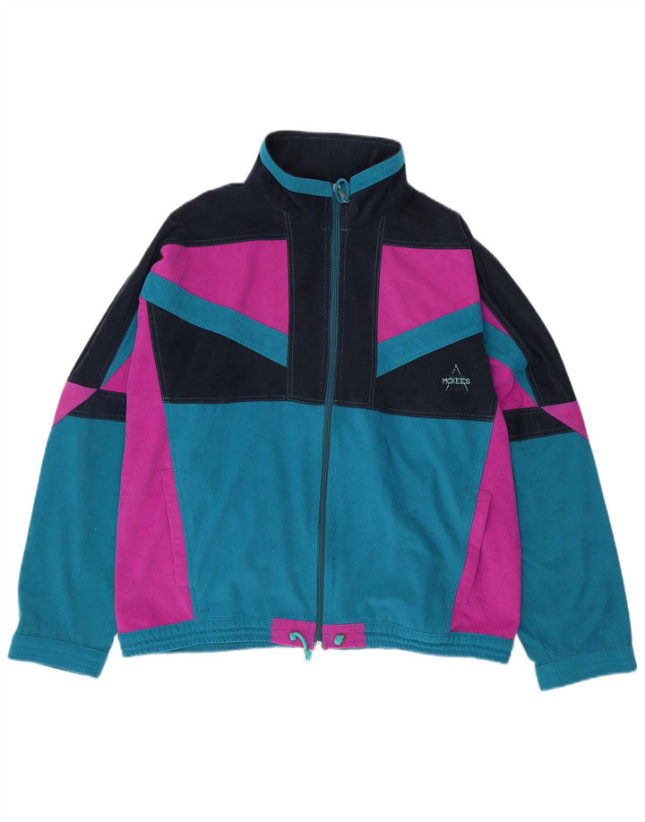 MC Kee's Herren-Trainingsanzugoberteil, Jacke, XL, mehrfarbig, Farbblock