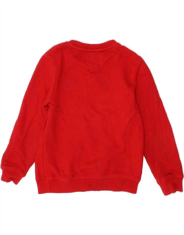 GUESS Boys Graphic Sweatshirt Jumper 3-4 Years Red Vintage Guess and Second-Hand Guess from Messina Hembry 