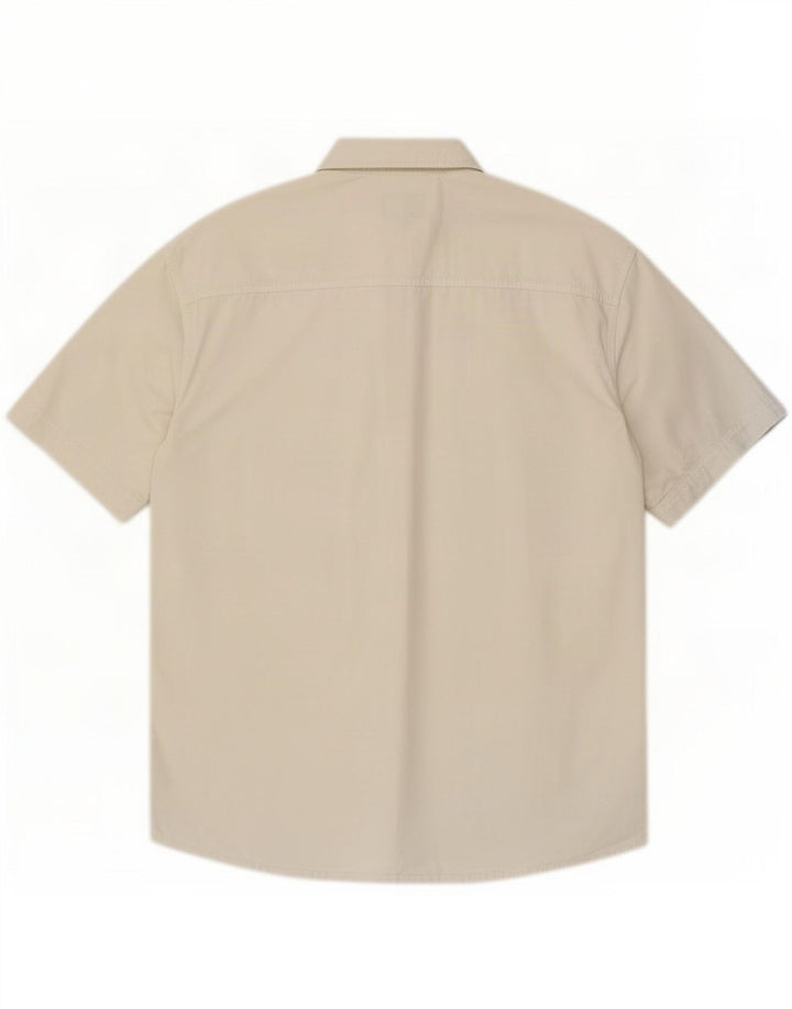Mustang Herren Kurzarmhemd XL Weiß