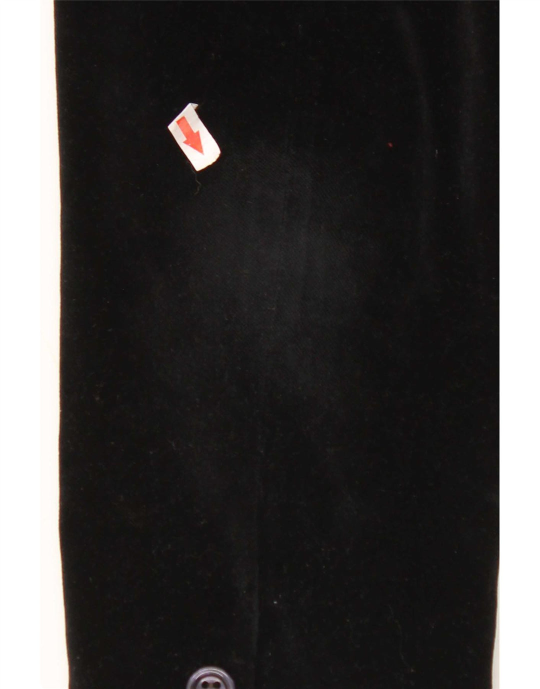 St Michael Damen-Blazer aus Samt mit 2 Knöpfen, Größe UK 14, mittelschwarz, Baumwolle