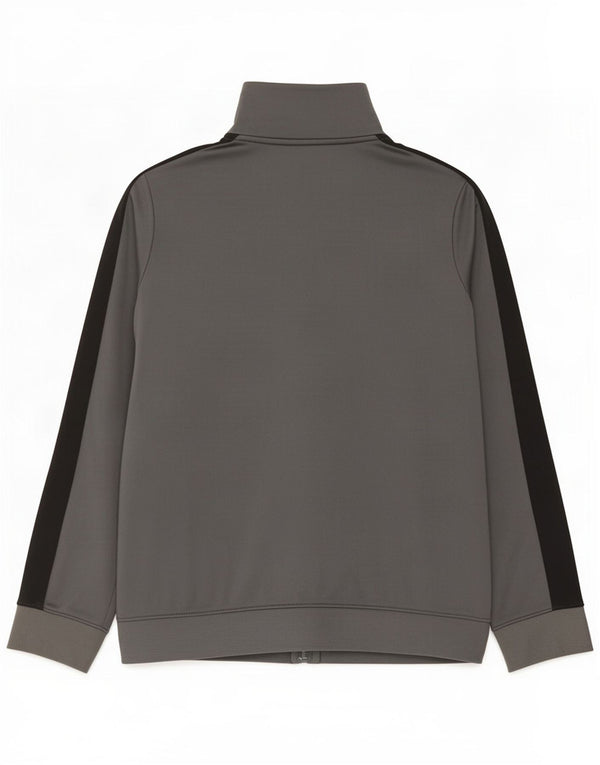 Under Armour Jungen-Trainingsanzug-Top-Jacke, 11–12 Jahre, Größe L, Grau, Farbblock