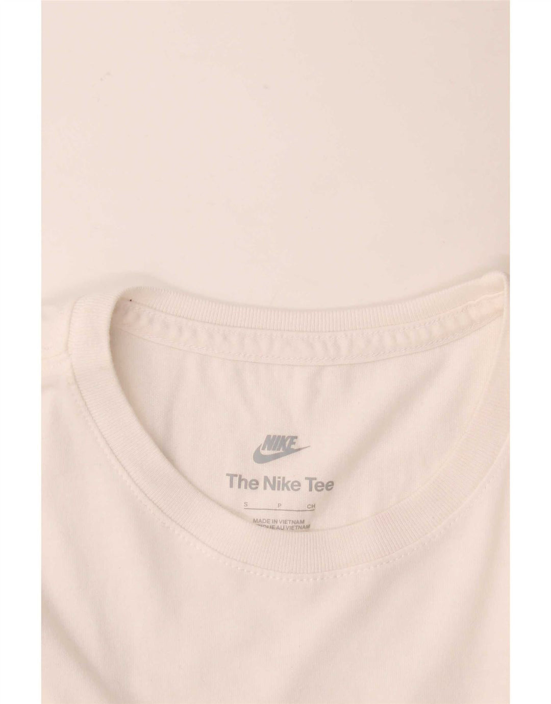 Nike Damen Graphic T-Shirt Top UK 10 Small Weiß