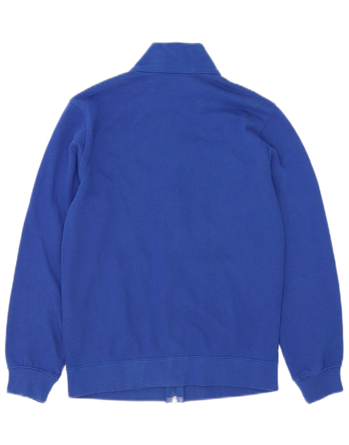 Champion Jungen-Trainingsanzugoberteil mit Grafik, 9–10 Jahre, mittelblaue Baumwolle
