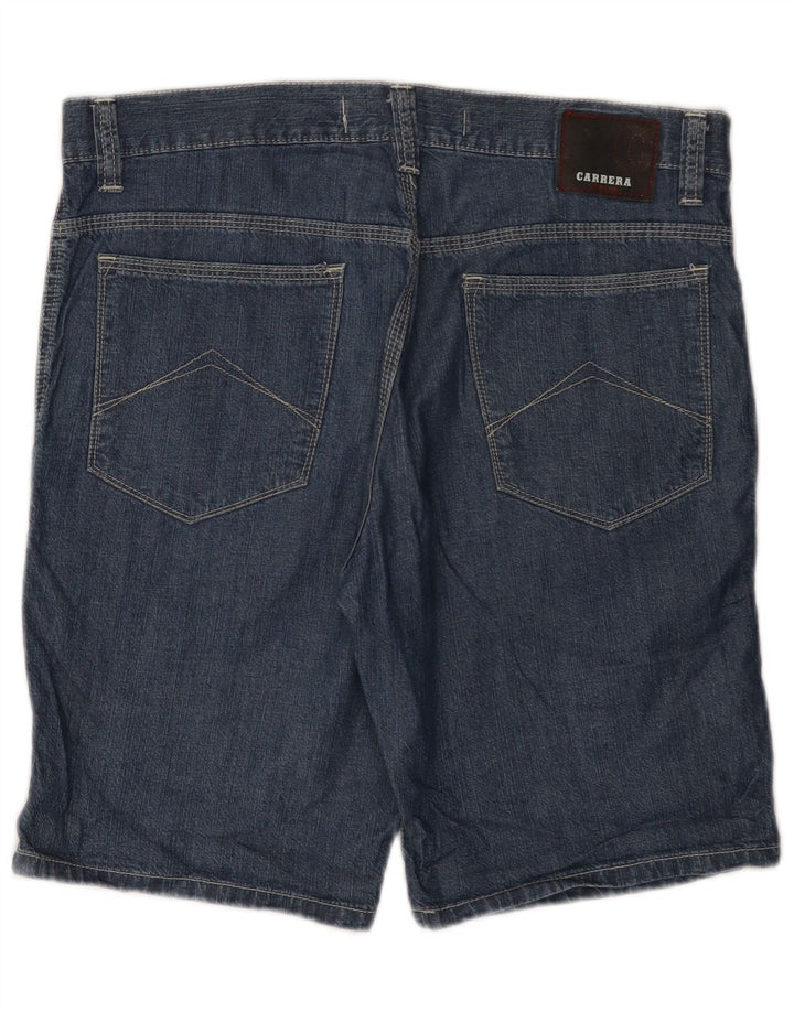 Carrera Herren Denim Shorts IT 48 Medium W33 Blaue Baumwolle