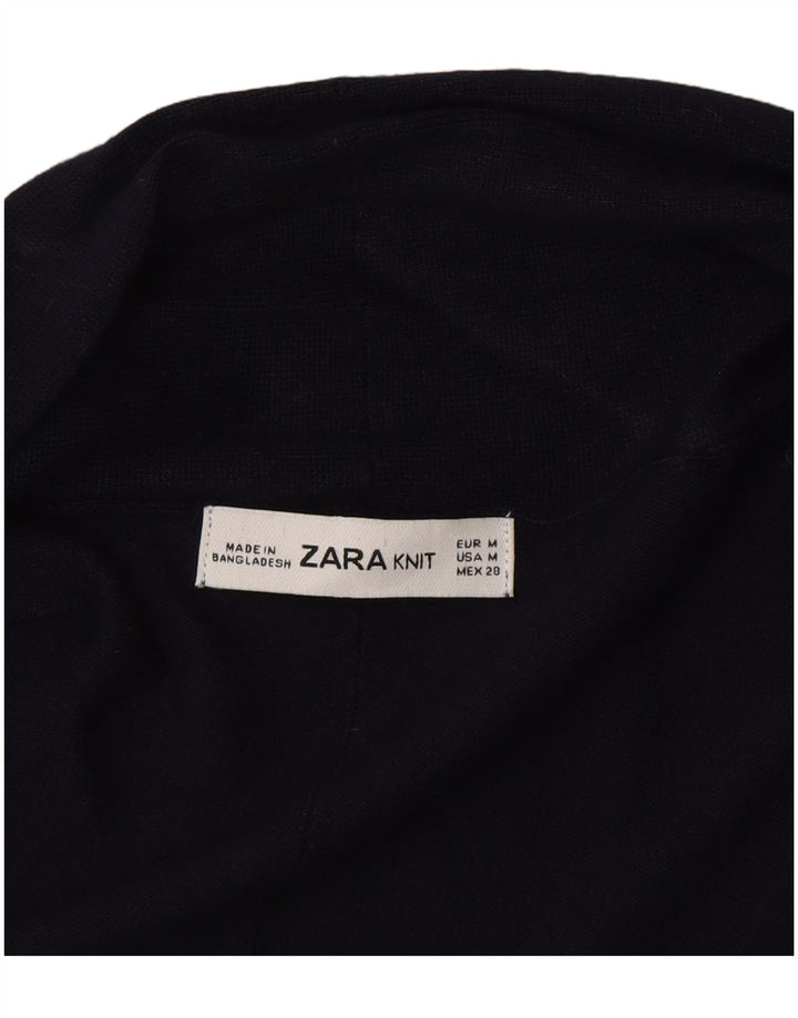Offener Cardigan für Damen von Zara, Gr. 12, mittleres Marineblau